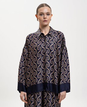 Faithfull Синя блуза Cora FF4614JSI