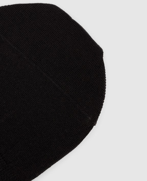 Bresciani Чорні шкарпетки-сліди ENNIO MHE34UN3006SI