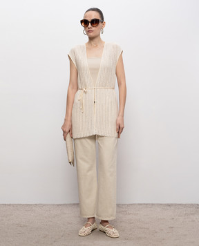 CITIZENS OF HUMANITY Бежеві джинси Faye з патчем логотипа 22811248