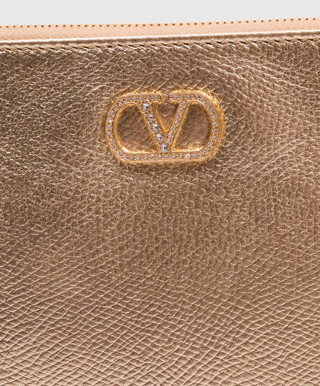 Valentino кожаный клатч VLogo Signature 9W2P0AK4CHL изображение 4