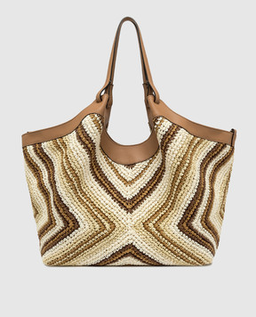 Gianni Chiarini Бежевая сумка DUA BS12190DIAMIX