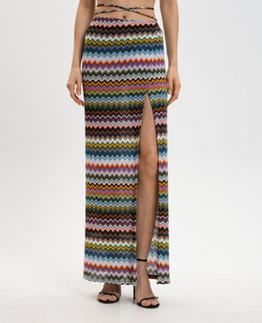 Missoni Пляжная юбка макси в узор MC26SH02BR014F