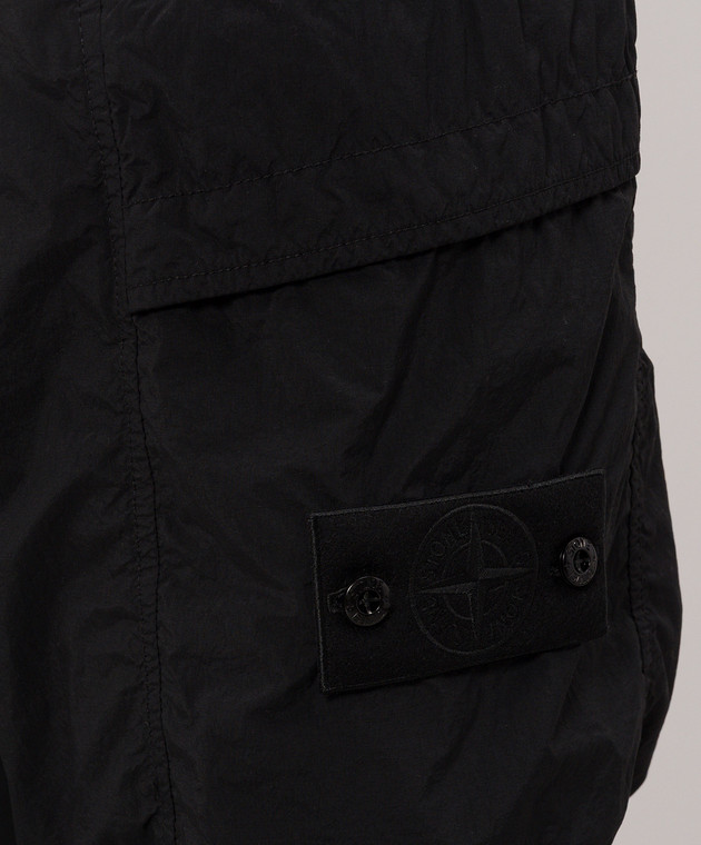 Stone Island Чорні карго з патчем логотипа L2S153100026S00F6 зображення 5