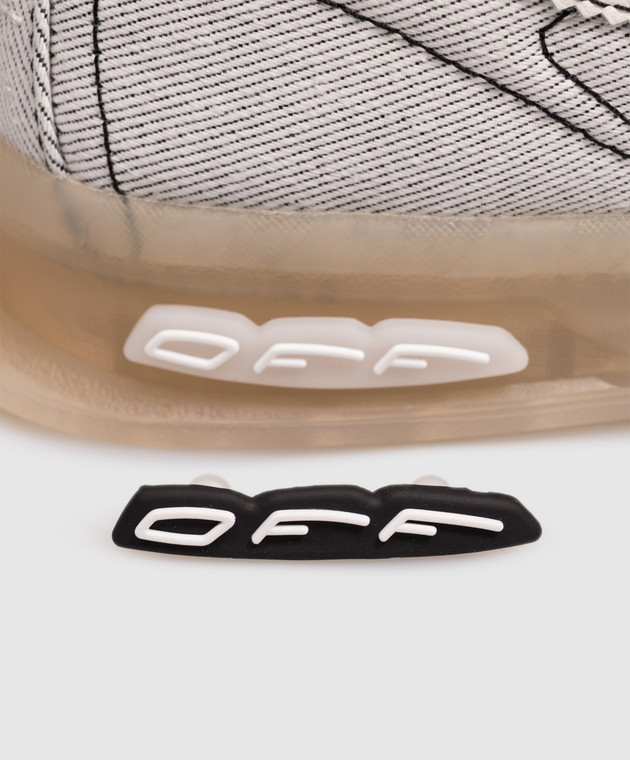 Off-White Сірі кросівки End Of Play OWIA28NZ26DEN001 зображення 5