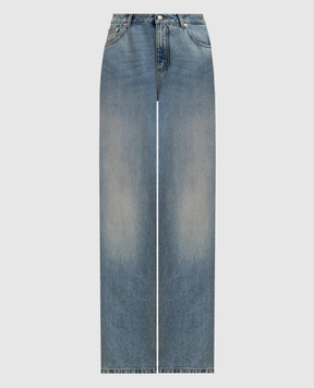 Alexander McQueen Синие джинсы с логотип патч 854456QMAD0