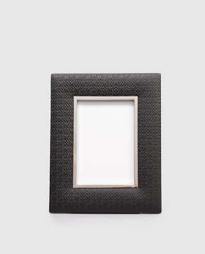 Giobagnara Темно-коричнева шкіряна фоторамка SHP011E74