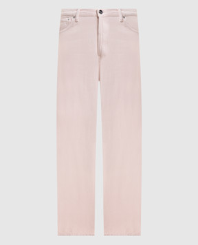 Dondup Розовые джинсы Dakota с патчем DP849BF0018YMB8