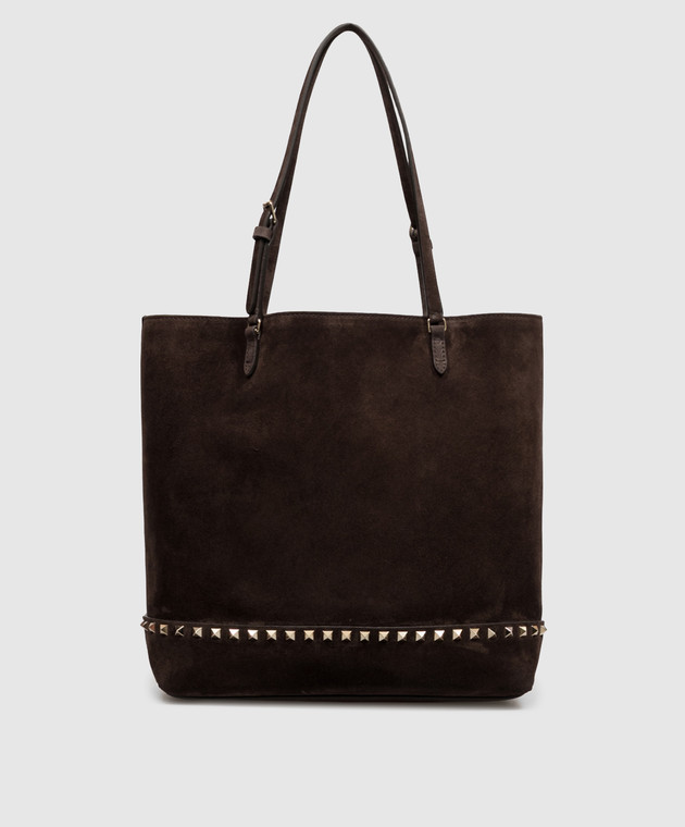 Valentino Коричневая замшевая сумка-тоут 9W2B0T74KQQ