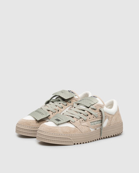 Off-White Бежеві комбіновані кросівки Court 3.0 OF05779101