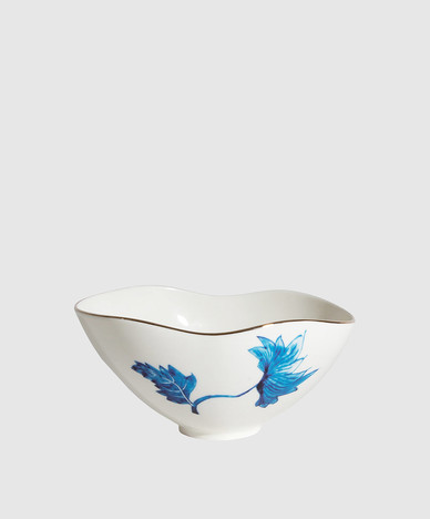 Белый фарфоровый салатник Classics on Acid Chinese Leaves