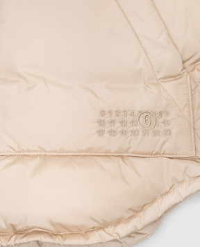 Maison Margiela MM6 Детский бежевый жилет M61092MM08B