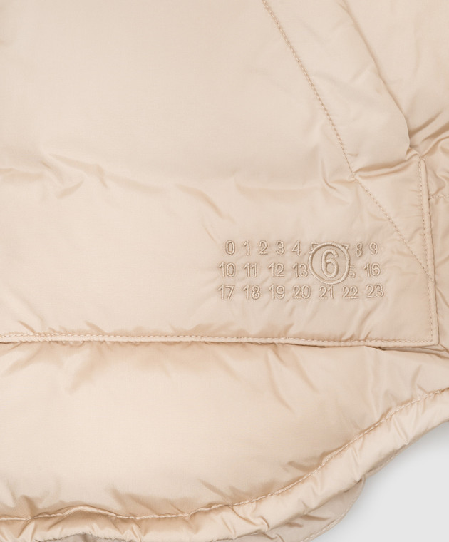 Maison Margiela MM6 Детский бежевый жилет M61092MM08B изображение 3