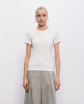 Intoca Біла футболка з бавовни DIOSBASICPOD312