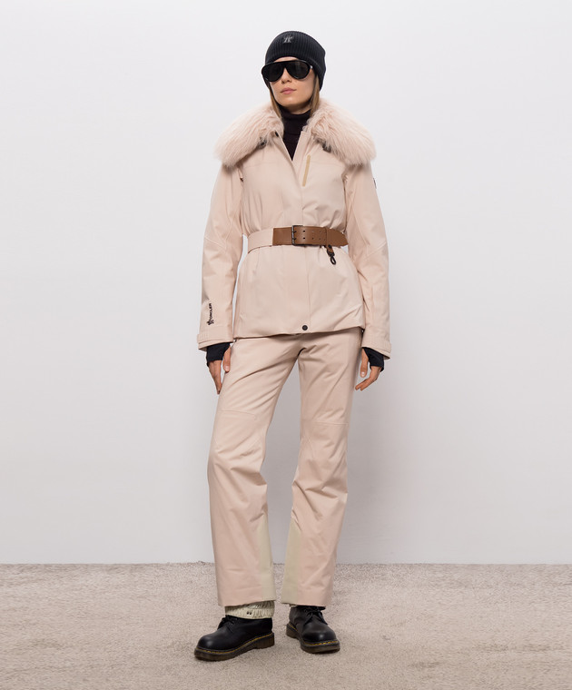 Moncler Grenoble Рожеві утеплені гірськолижні штани L20982G00012598P5 зображення 2