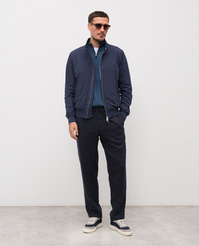 MooRER Синяя куртка Alberti ALBERTIKN