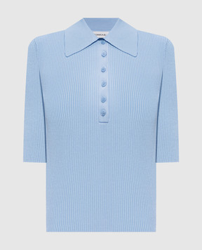 Simkhai Голубое поло Secily в рубчик 2262019K