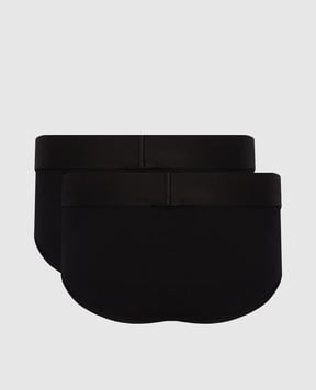 Palm Angels s Набор черных слепых трусов с логотипом PMUF002S25FAB001