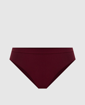 Jil Sander Бордові трусики від купальника з логотипом J40SG0104J20011