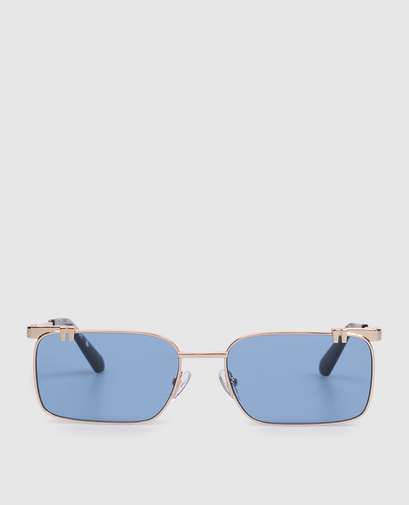 Золотые очки с логотипом