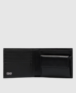 Fendi Черное комбинированное портмоне 7M0001B139