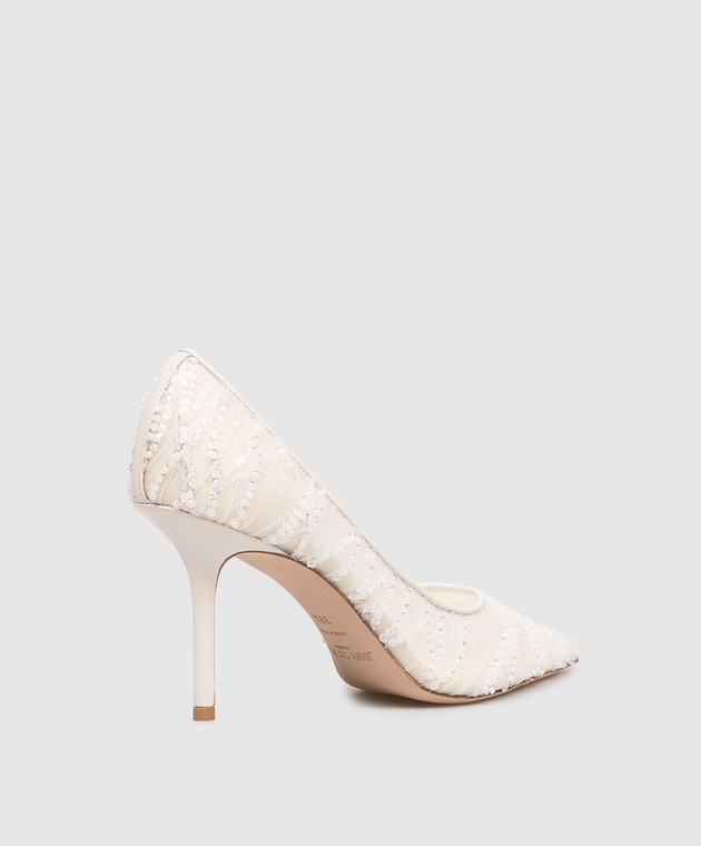 Jimmy Choo Туфли цвета айвори Love LOVE85GKF изображение 3