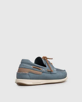 Florentino Блакитні топсайдери з нубуку 126296610106