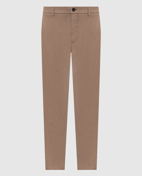 Peserico Коричневі штани з нашивкою логотипа R54725T2300800