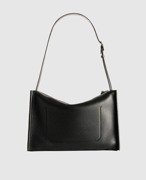 JW Anderson Чорна шкіряна сумка з логотипом HB0749LA0377