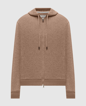 Canali Коричнева спортивна куртка MJ02454T0968