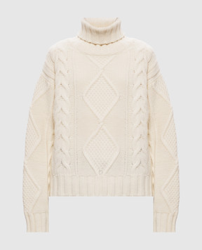 Woolrich Свитер с шерстью цвета айвори CFWWKN2061FRUF0706