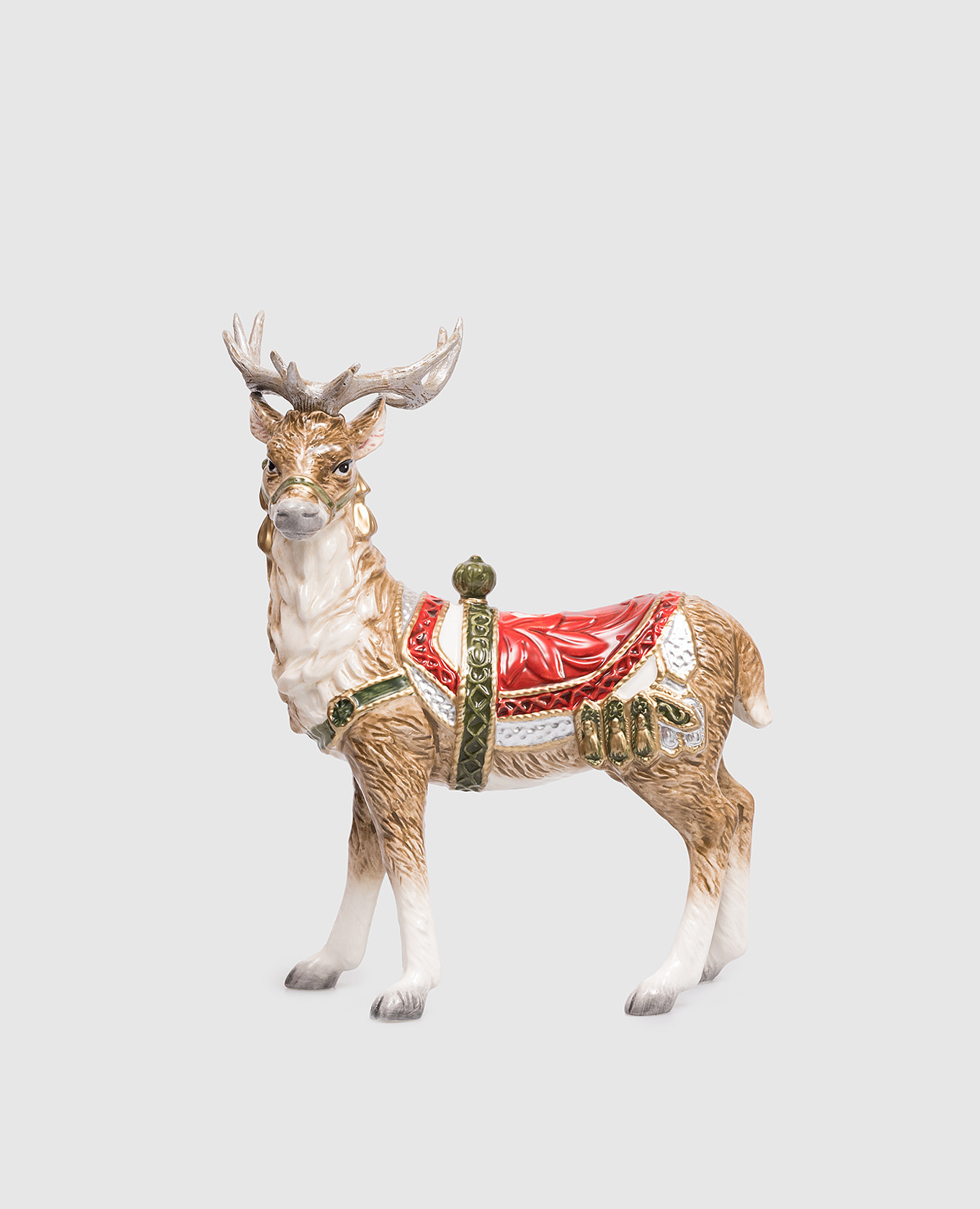 

Керамический подсвечник в виде оленя Telluride Standing Deer Candle, Коричневый, Подсвечники