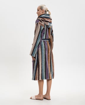 Missoni Home Махровий халат Adam у візерунок 1A3AC99701