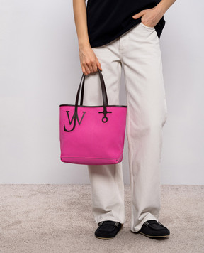 JW Anderson Розовая сумка-тоут HB0768FA0442