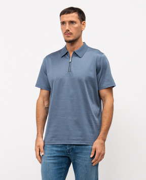 MooRER Блакитне поло JERICHO JERICHOJCL