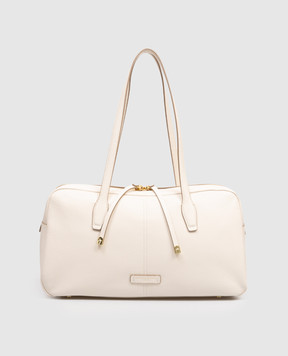 Gianni Chiarini Шкіряна сумка Aryna кольору айворі BS11802COMMGRN