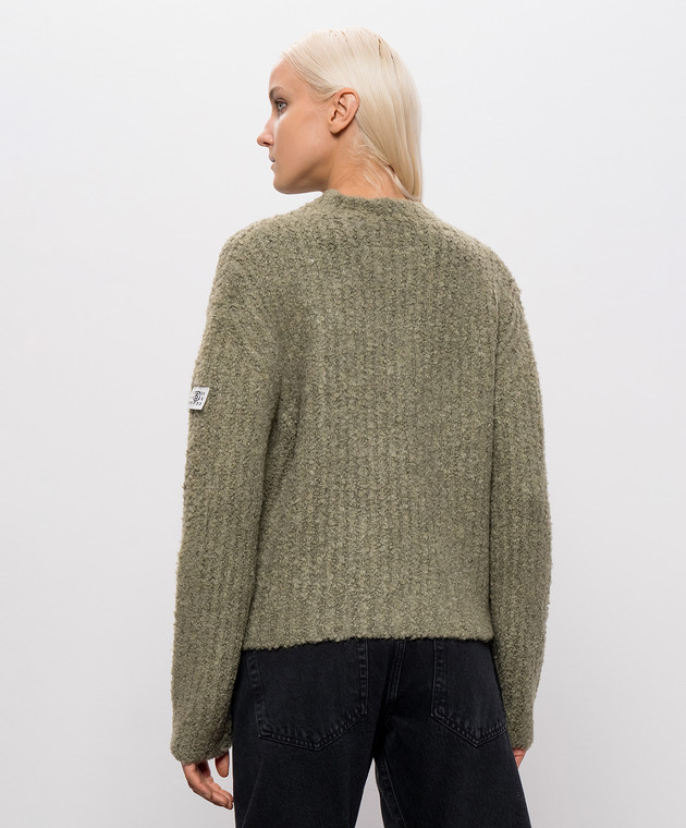 Maison Margiela MM6 Зеленый свитер S62HL0055M13342 изображение 4
