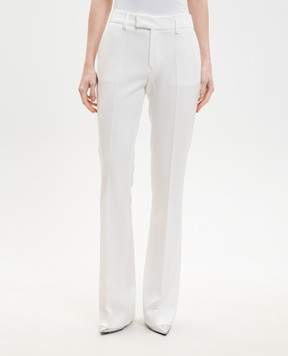 Jacob Lee Білі штани кльош WP0008SS26NW