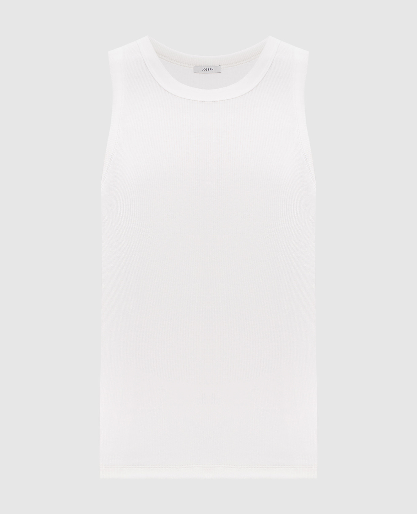 Белый топ в рубчике Yeux