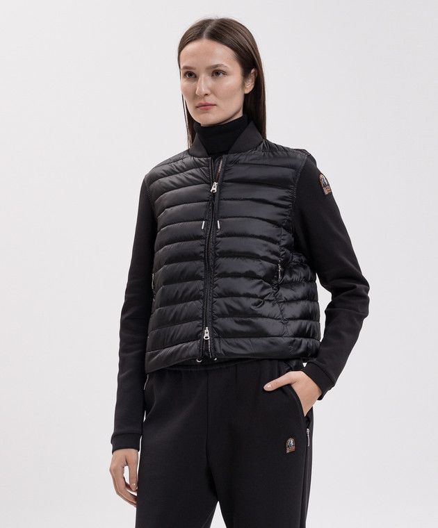 Parajumpers Чорна пухова куртка Kalysta 26WPWHYFP30 зображення 3