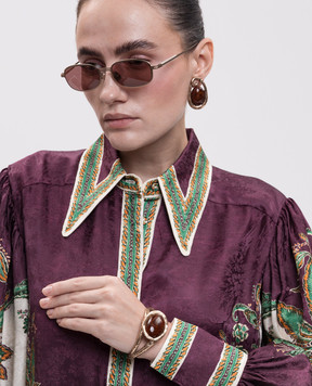 Twinset Золотые серьги с фианитами 262TO5351