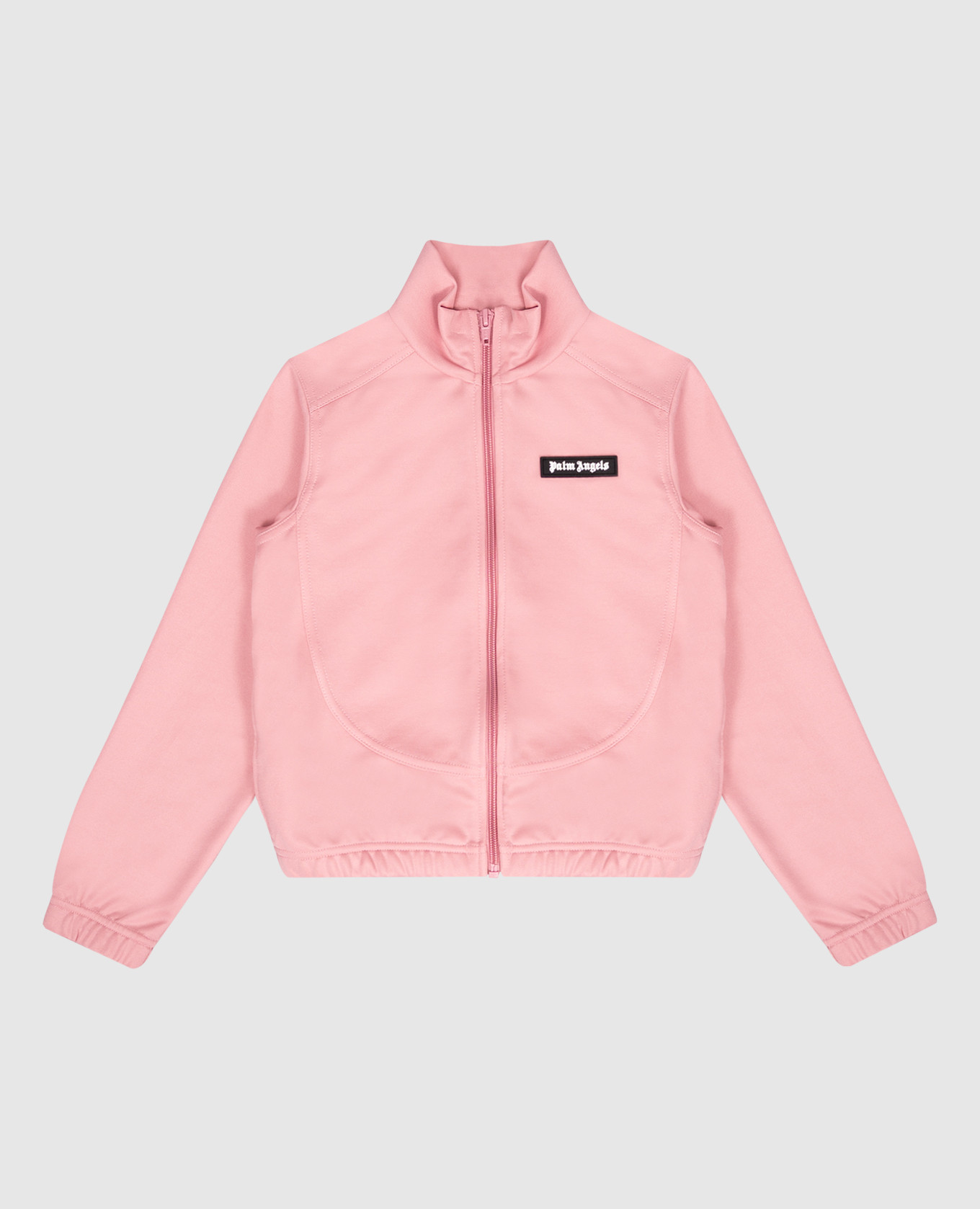 

Детская розовая спортивная куртка с логотипом, Розовый, Спортивные куртки