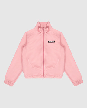 Palm Angels Детская розовая спортивная куртка с логотипом PGBD008F25FAB00112+