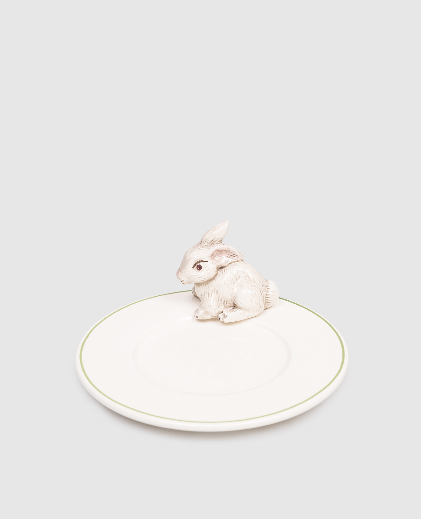 

Белая керамическая тарелка для хлеба White Rabbits, Белый, Посуда