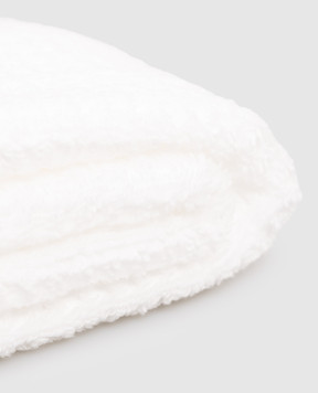 L'Appartement Махровий рушник Texture білого кольору TEXTURECOTTONHANDTOWEL