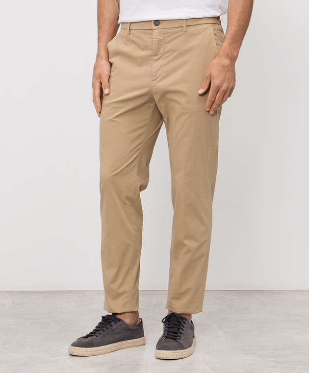 Peserico Бежеві штани R54725T2300800 зображення 3