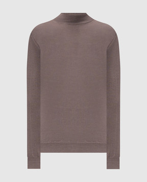 Cashmere&Whiskey Коричневий джемпер 480
