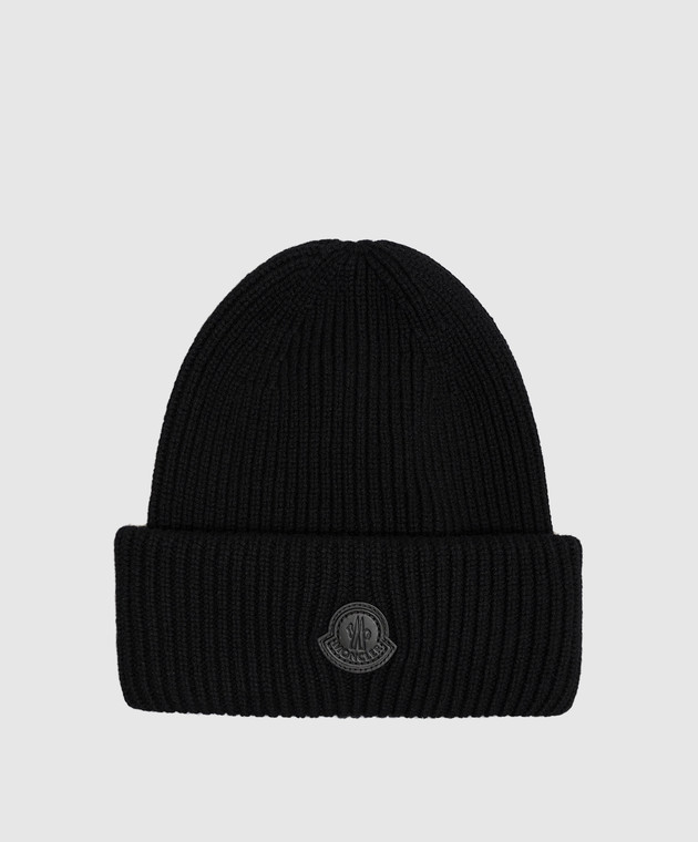 Moncler Черная шапка из кашемира L20913B00085M1223