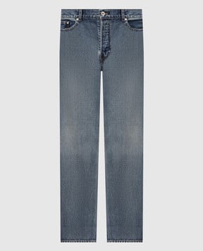 JW Anderson Сині джинси з ефектом потертості DT0117PG1852