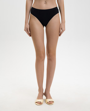 Jil Sander Чорні трусики від купальника з логотипом J40SG0104J20011