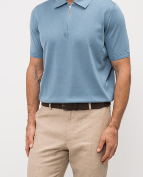 Gianni Chiarini Коричневий ремінь з нубуку з логотипом CN9903301NBK